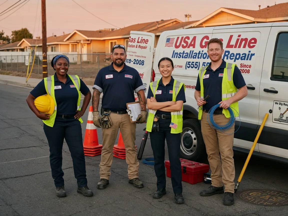 Gas Line Installation company in Maringouin, LA